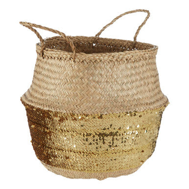 Gold Sequin Medium Solas