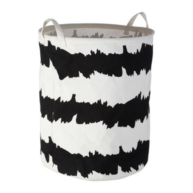 Harga Black And White Laundry Basket