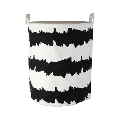 Harga Black And White Laundry Basket