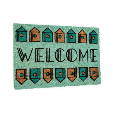 Filta Welcome Home Light Green Doormat