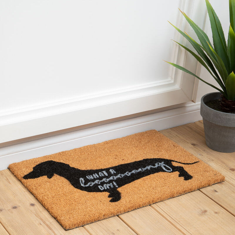 Filta What A Long Day Sausage Dog Doormat