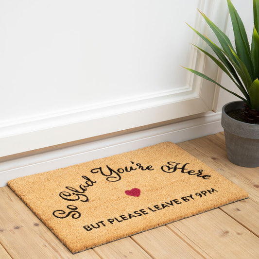 Filta So Glad You Are Here Doormat