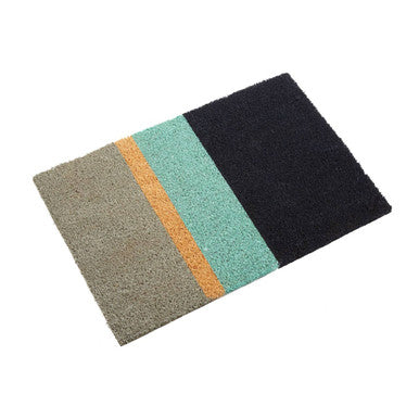 Filta Japandi Stripe Dark Doormat