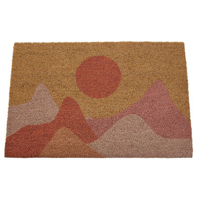 Bellevie Sunrise Design Coir Doormat