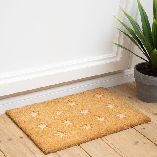 Filta Star Embossed Coir Doormat
