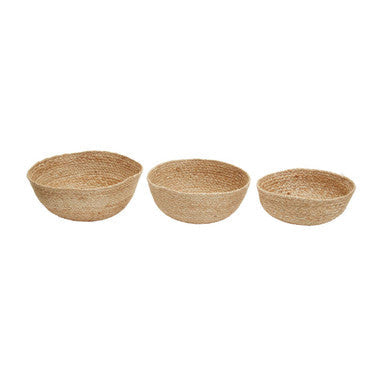 Set of Three Jute Baskets | Lidi