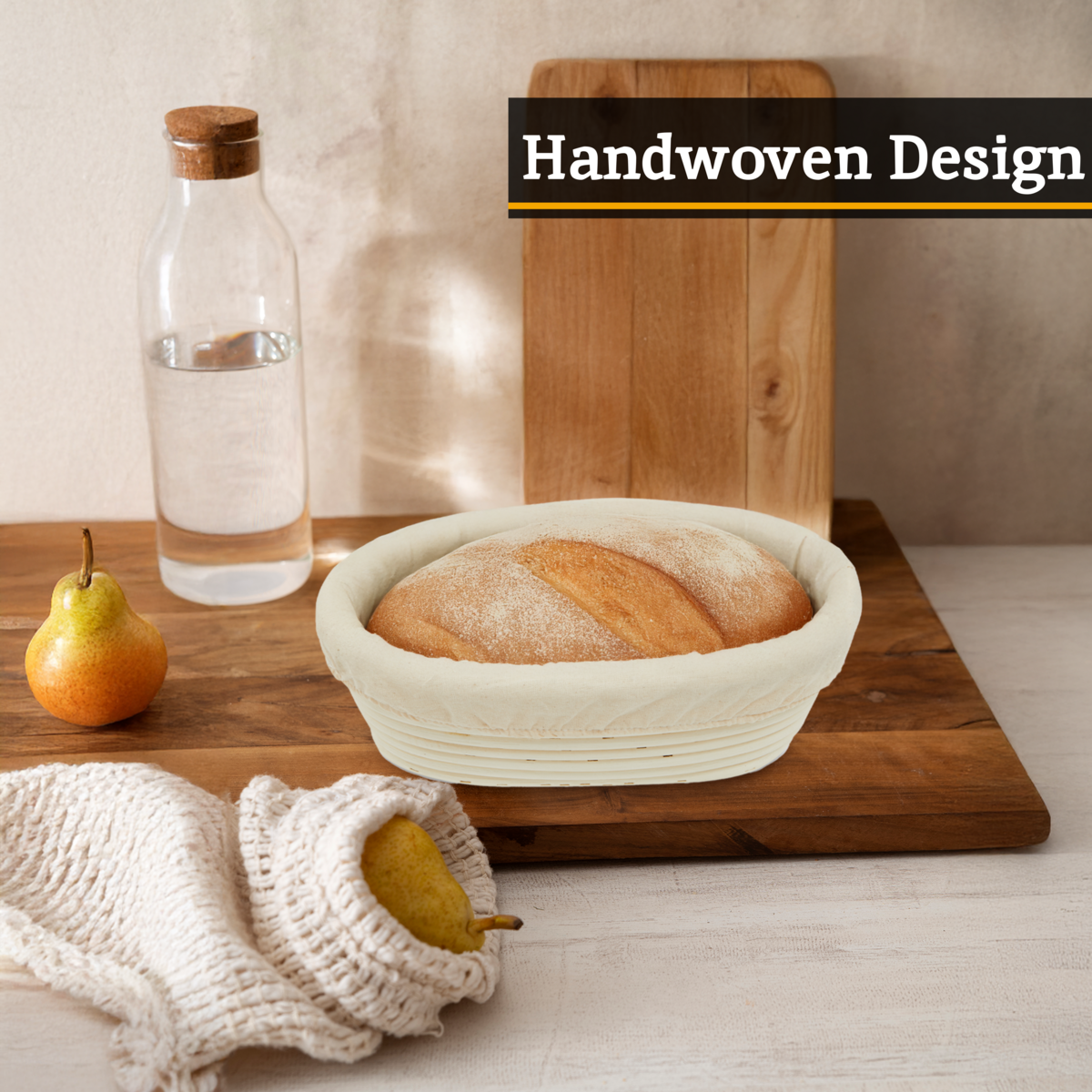 Rattan Oblong Bread Proofing Basket | Smith
