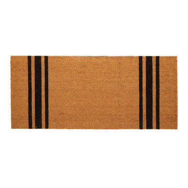 Filta Black Stripe Extra Large Doormat