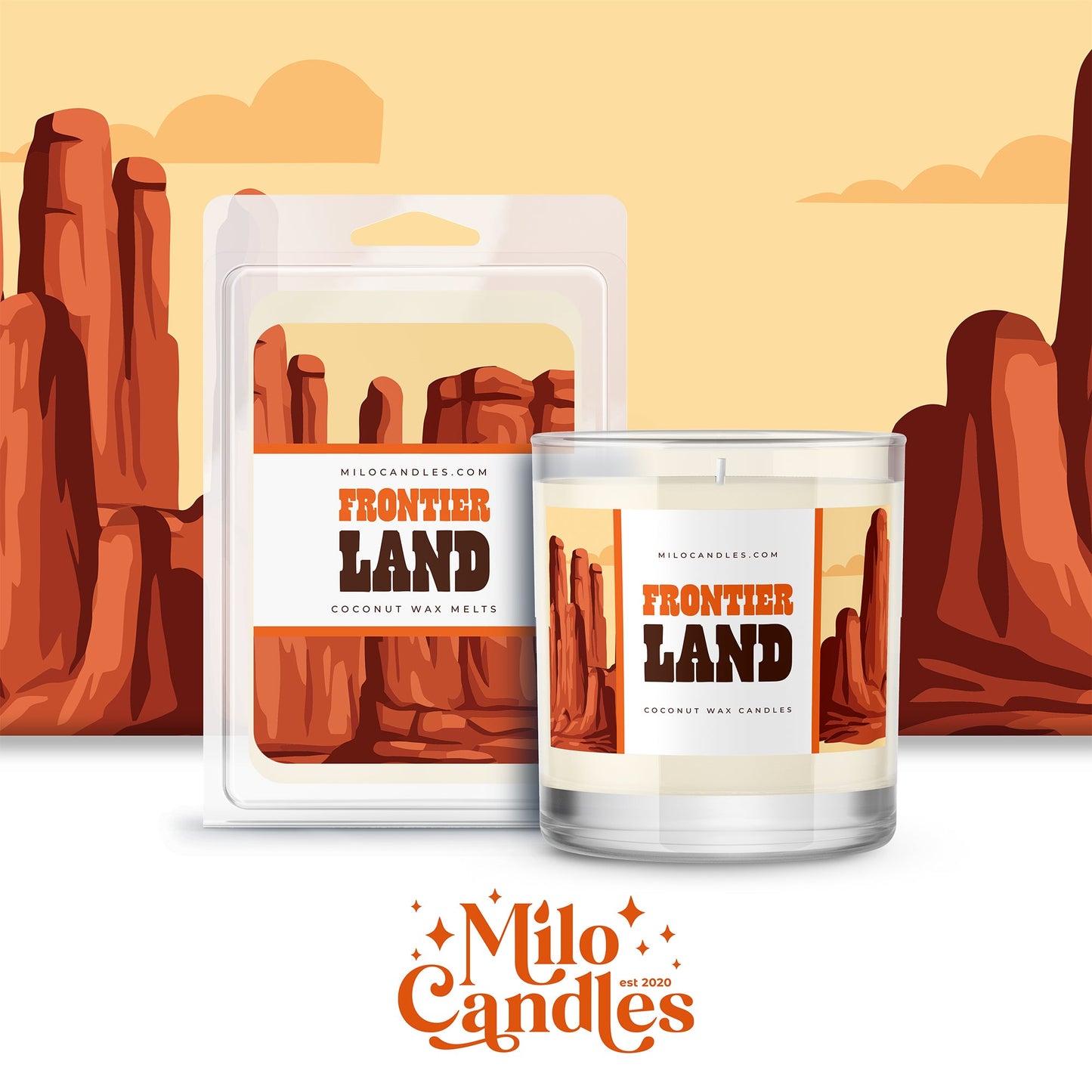 Frontier Land | Premium Coconut Wax Candle
