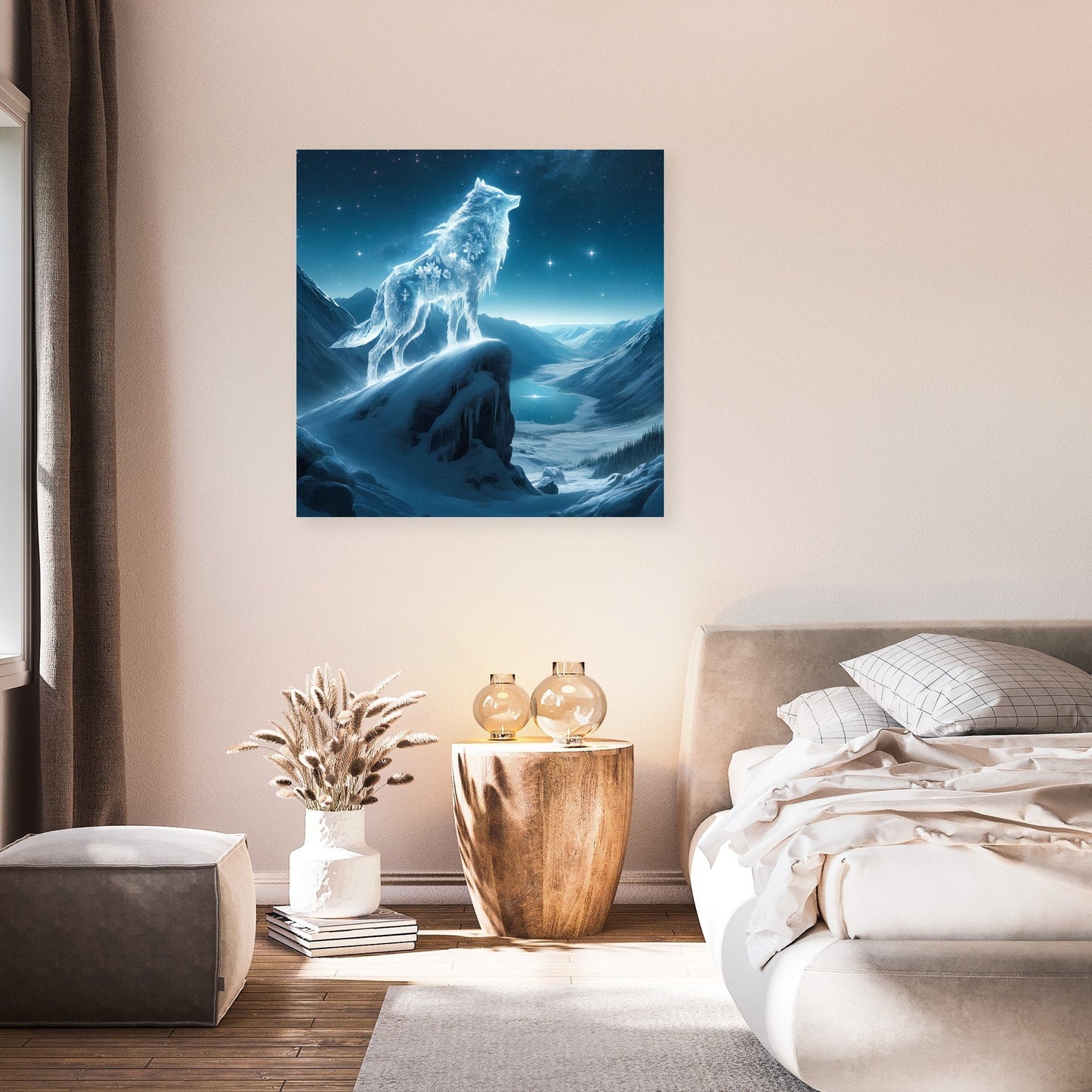 Frost Whisper Canvas