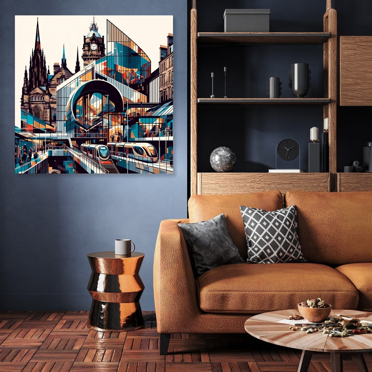 Modern Art Hub Edinburgh Canvas