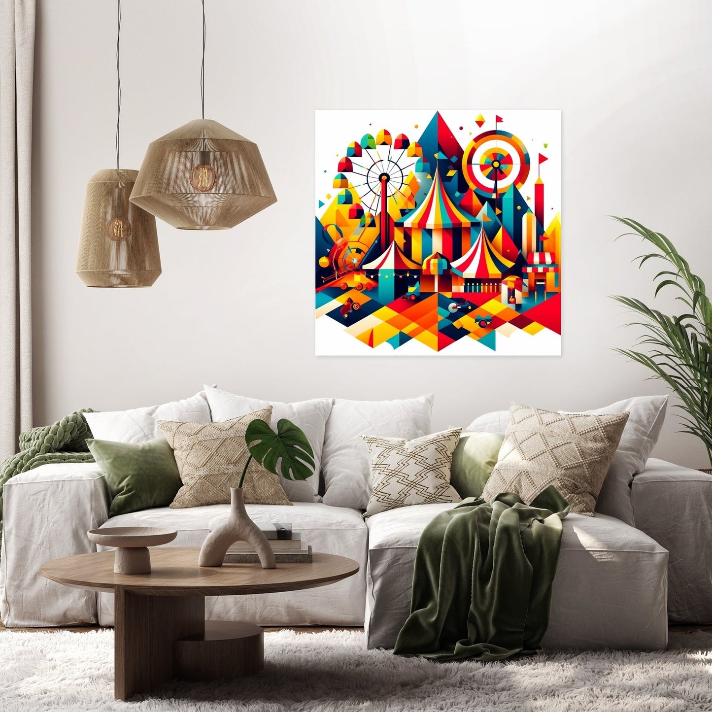 Carnival Celebration Canvas