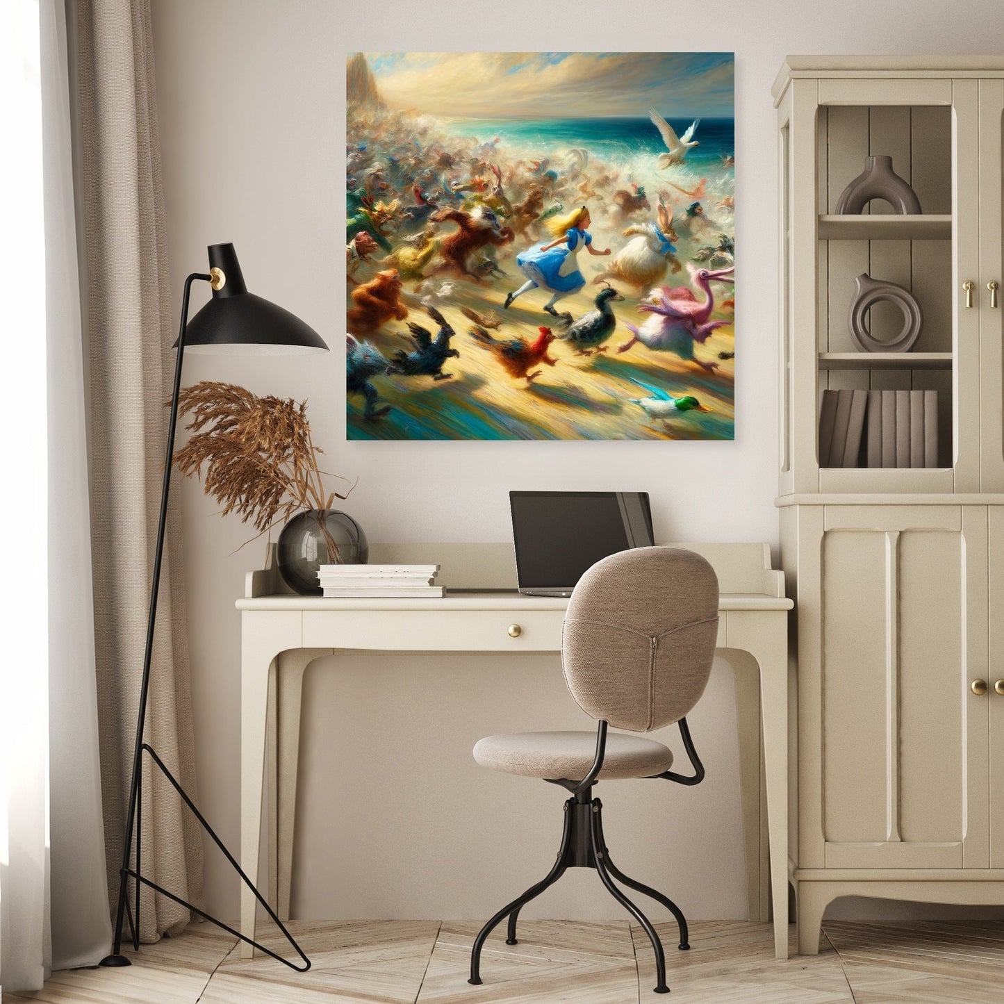 Whirlwind Caucus Race Canvas