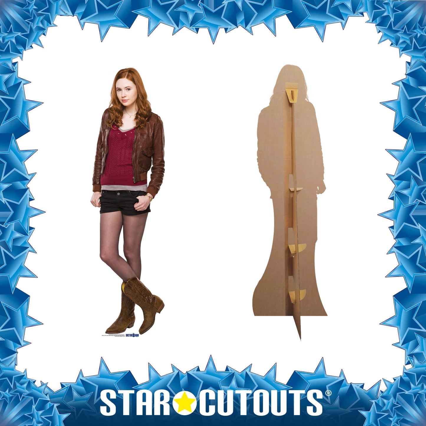 SC194 Amy Pond Cardboard Cut Out Height 176cm