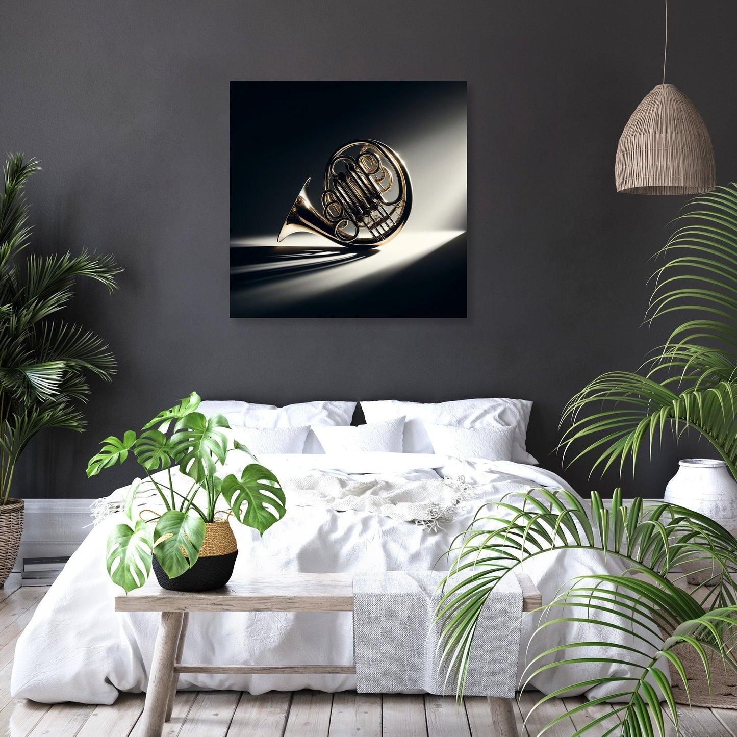 Brass Whisper Canvas