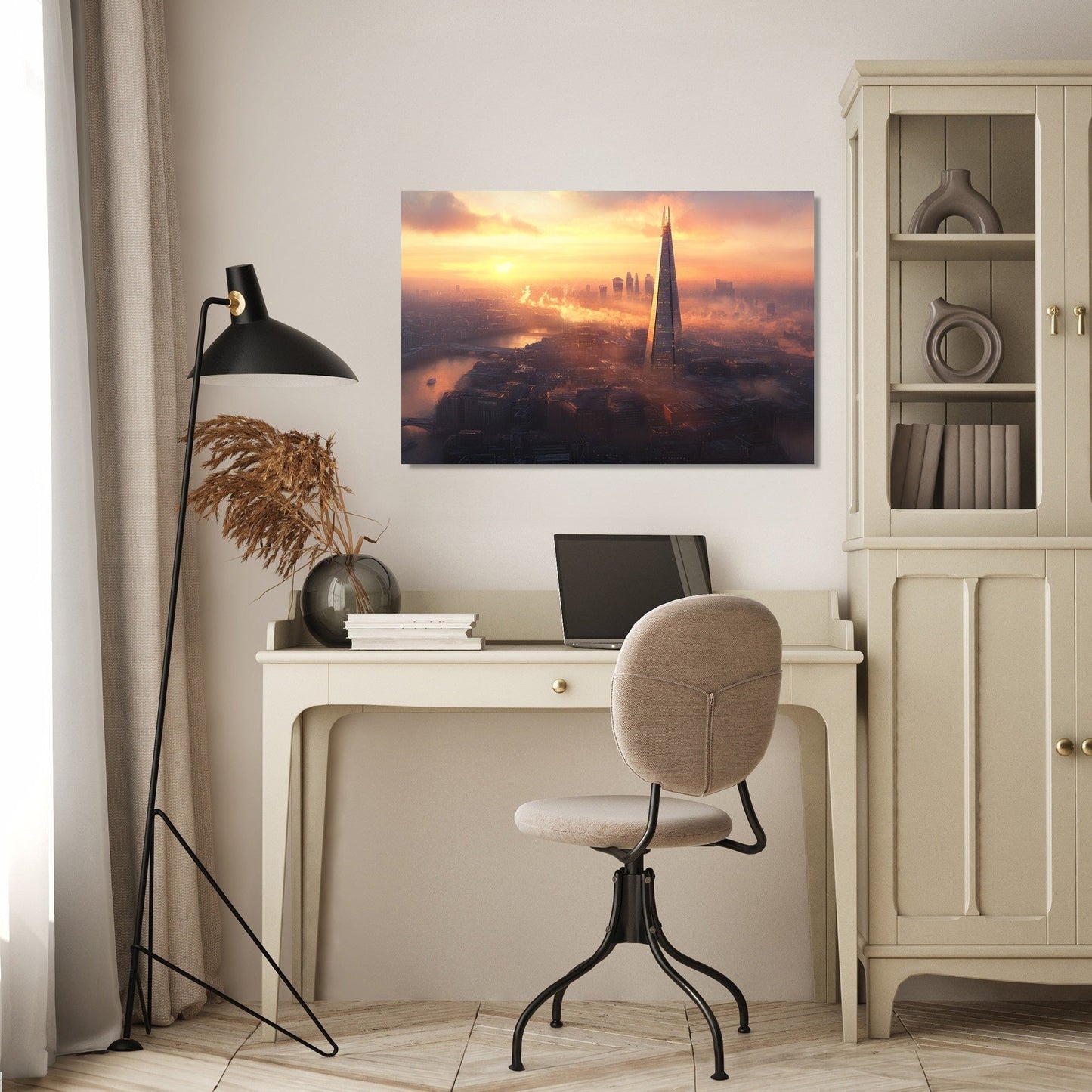 Sunlit Shard Canvas