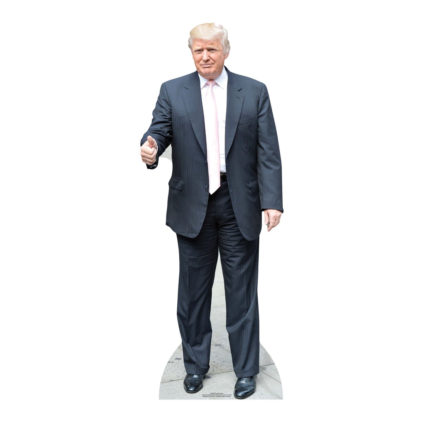 SC1950  Donald Trump (Pink Tie) Cardboard Cut Out Height 188cm