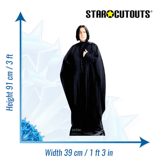SC1959 Professor Snape Star Mini Cardboard Cut Out Height 91cm