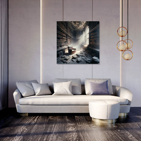Dusty Library Canvas