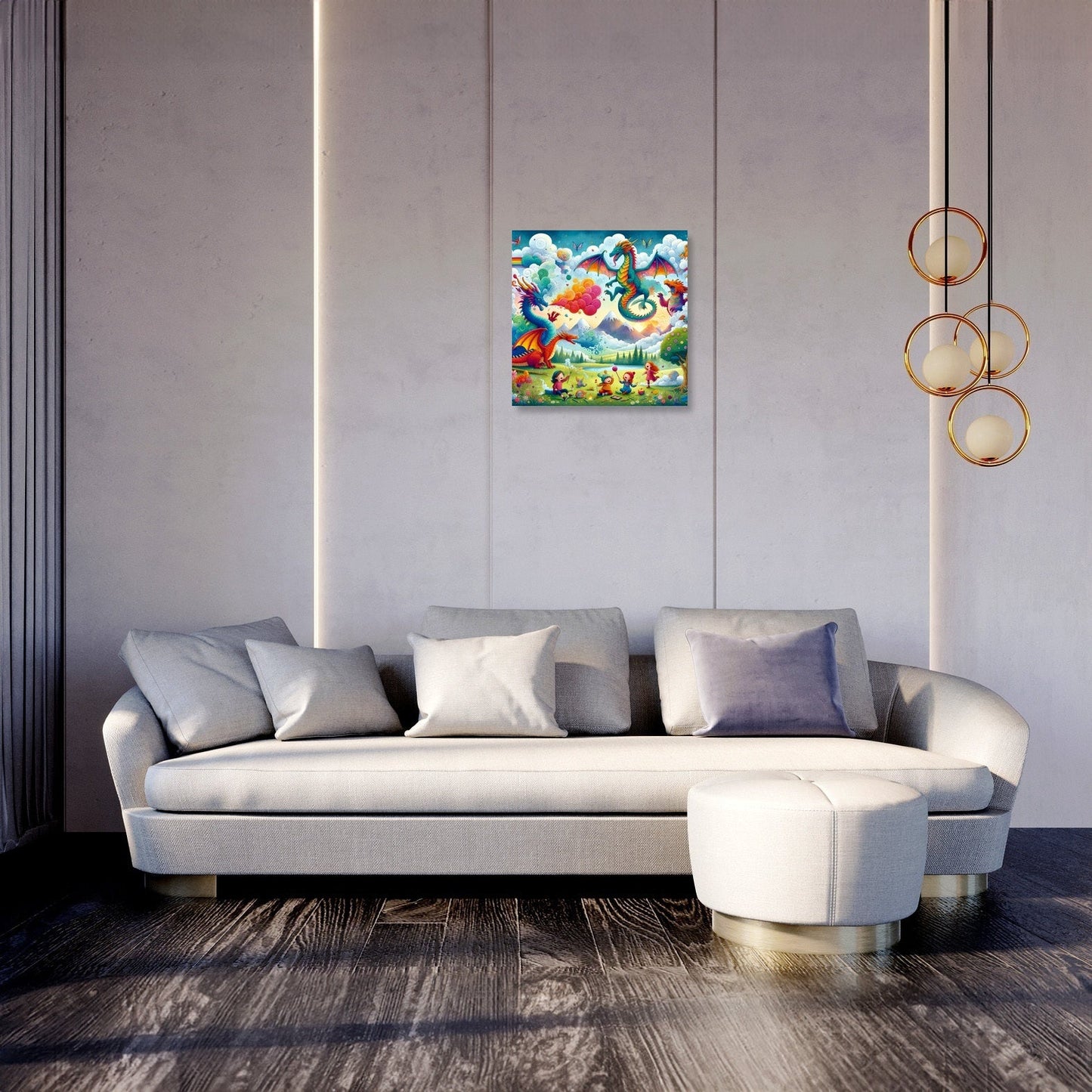 Dreams of the Dragon Playground Canvas