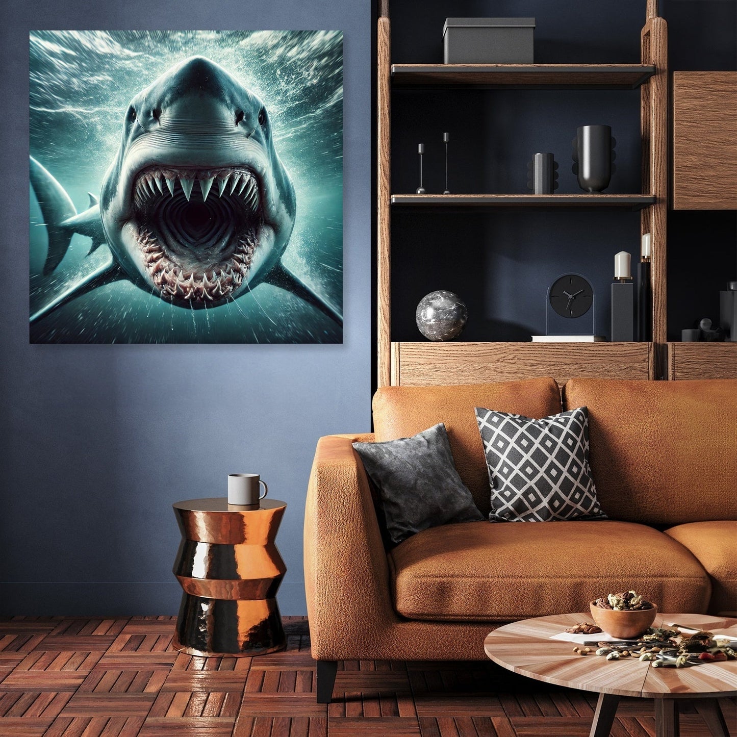 Predatory Abyss Canvas