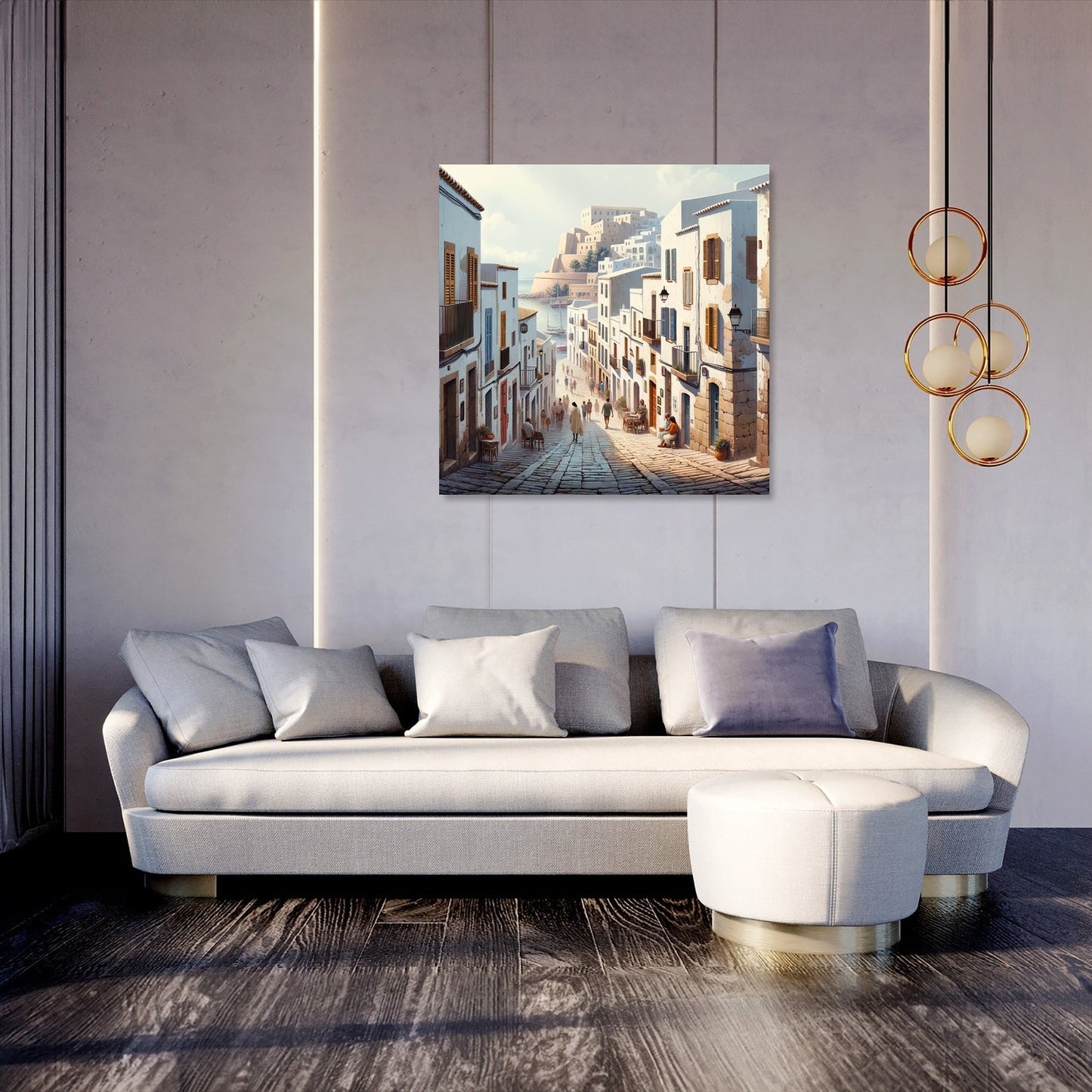 Dalt Vila Ibiza Canvas
