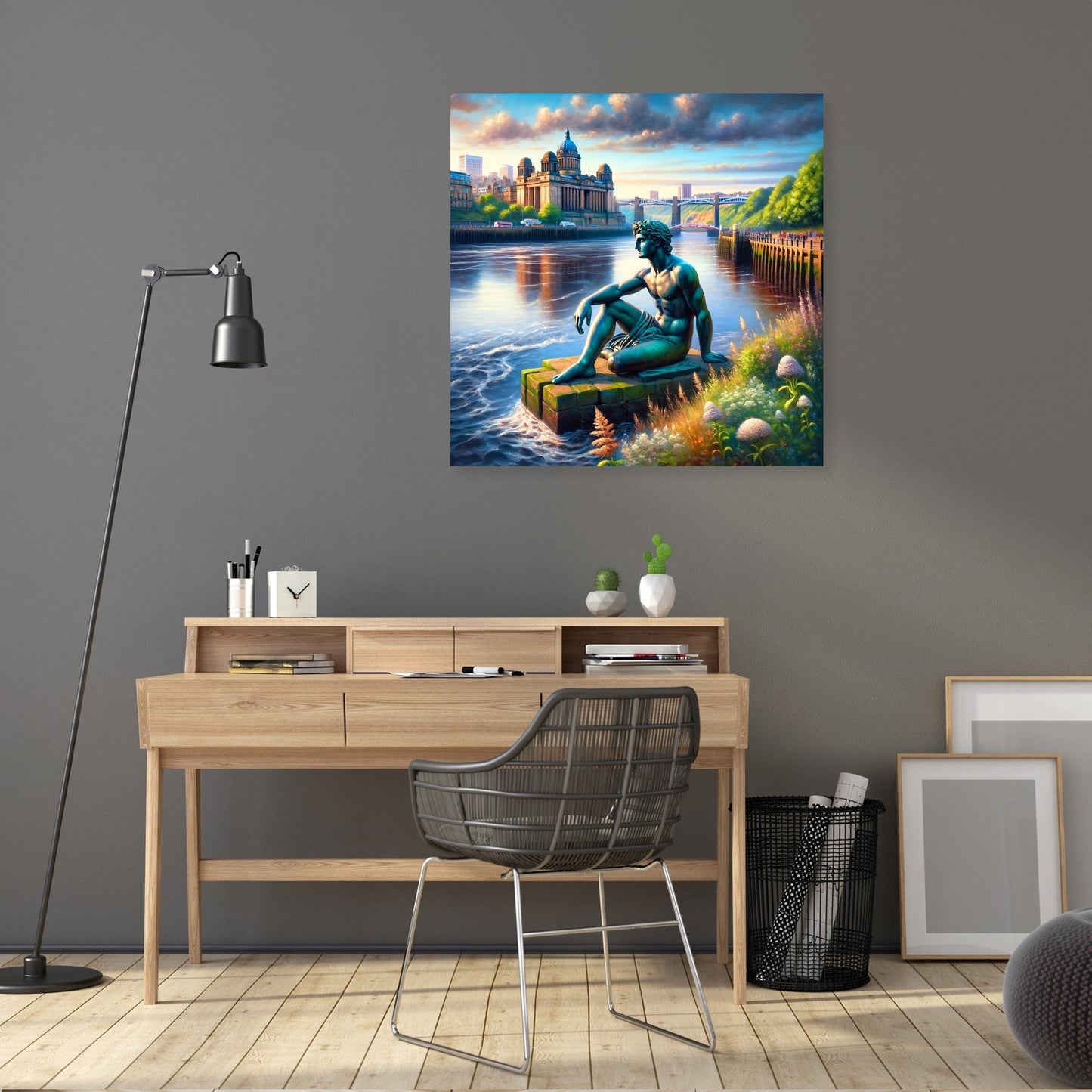 Tyne's Serenity in Newcastle Canvas