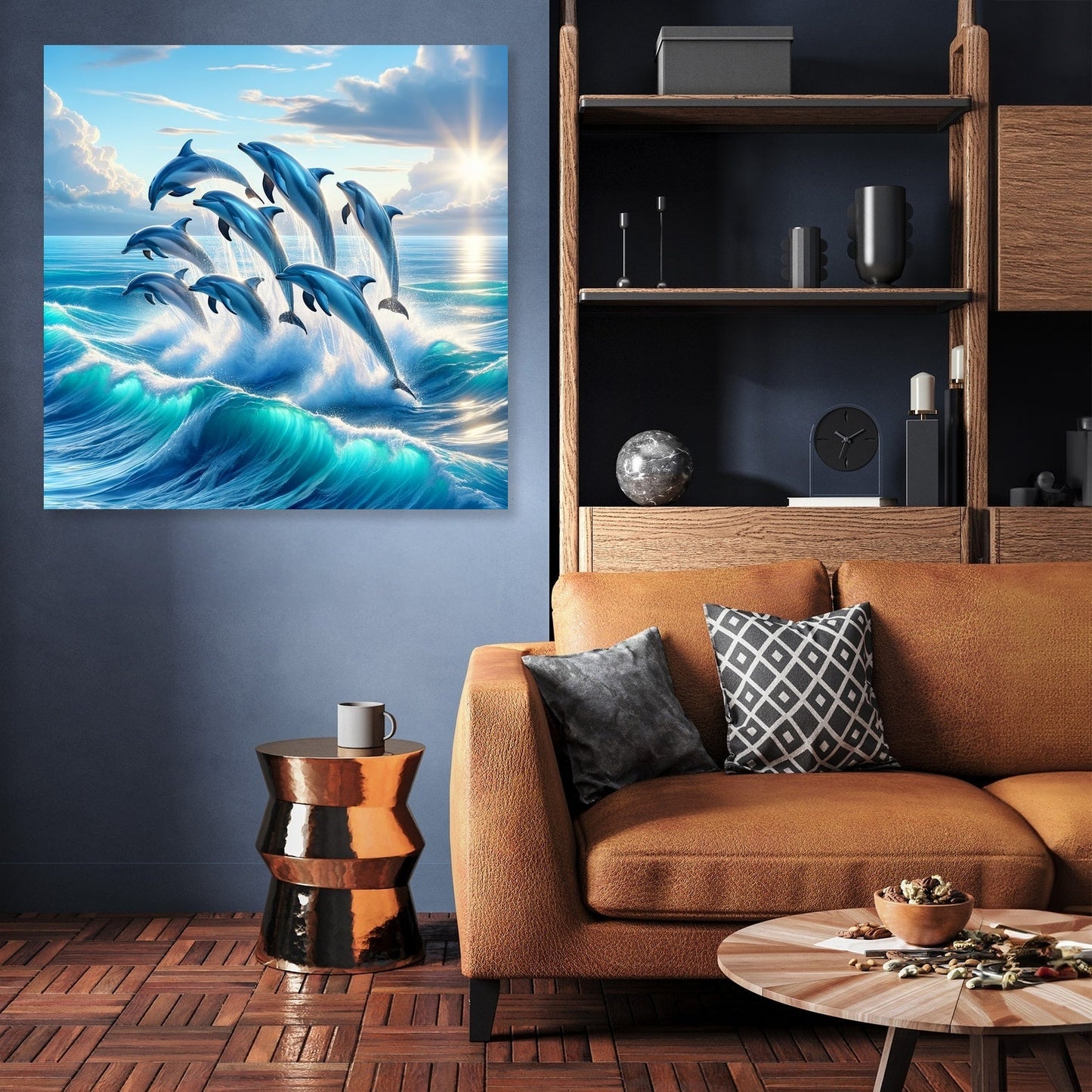 Ocean Leap Canvas