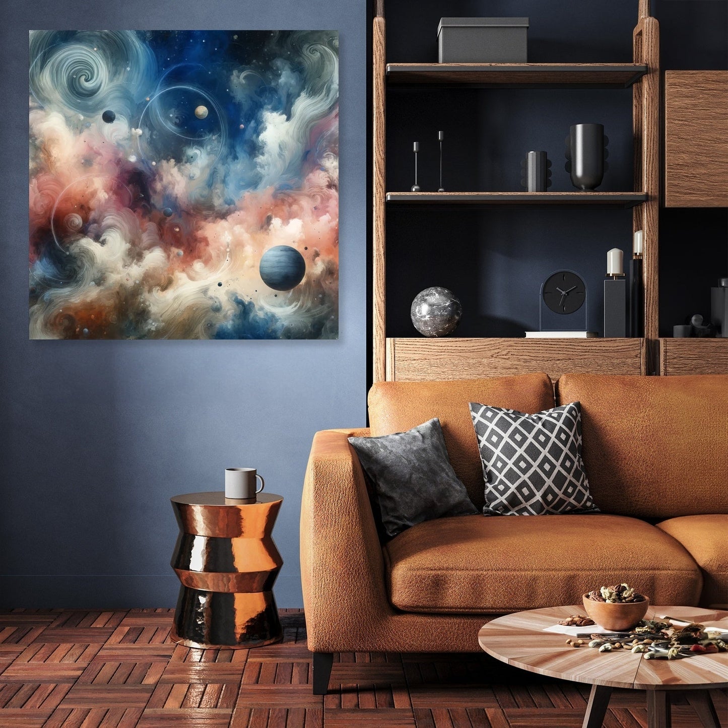 Stellar Tempest Canvas