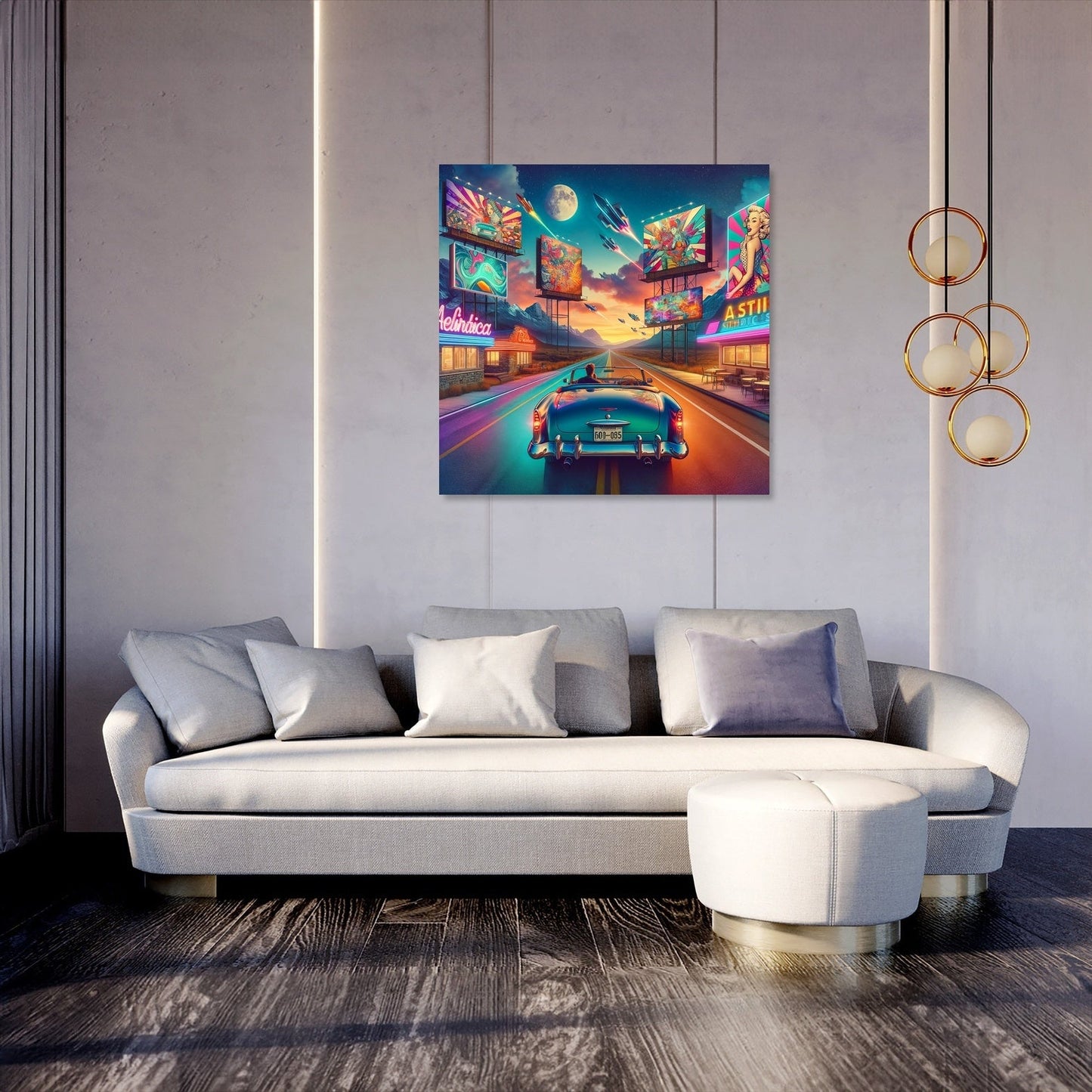 Timeless Highway Canvas