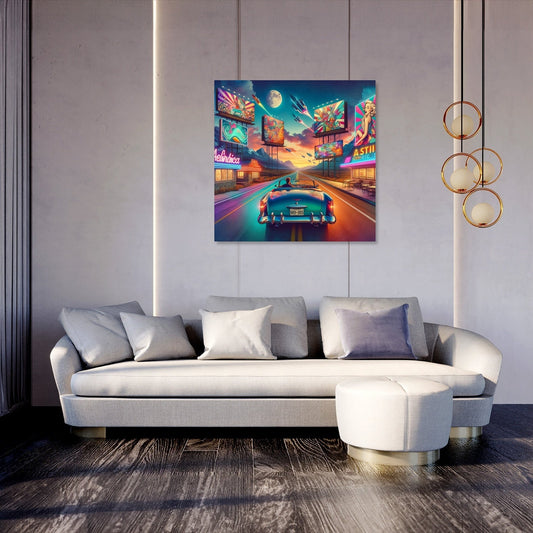 Timeless Highway Canvas