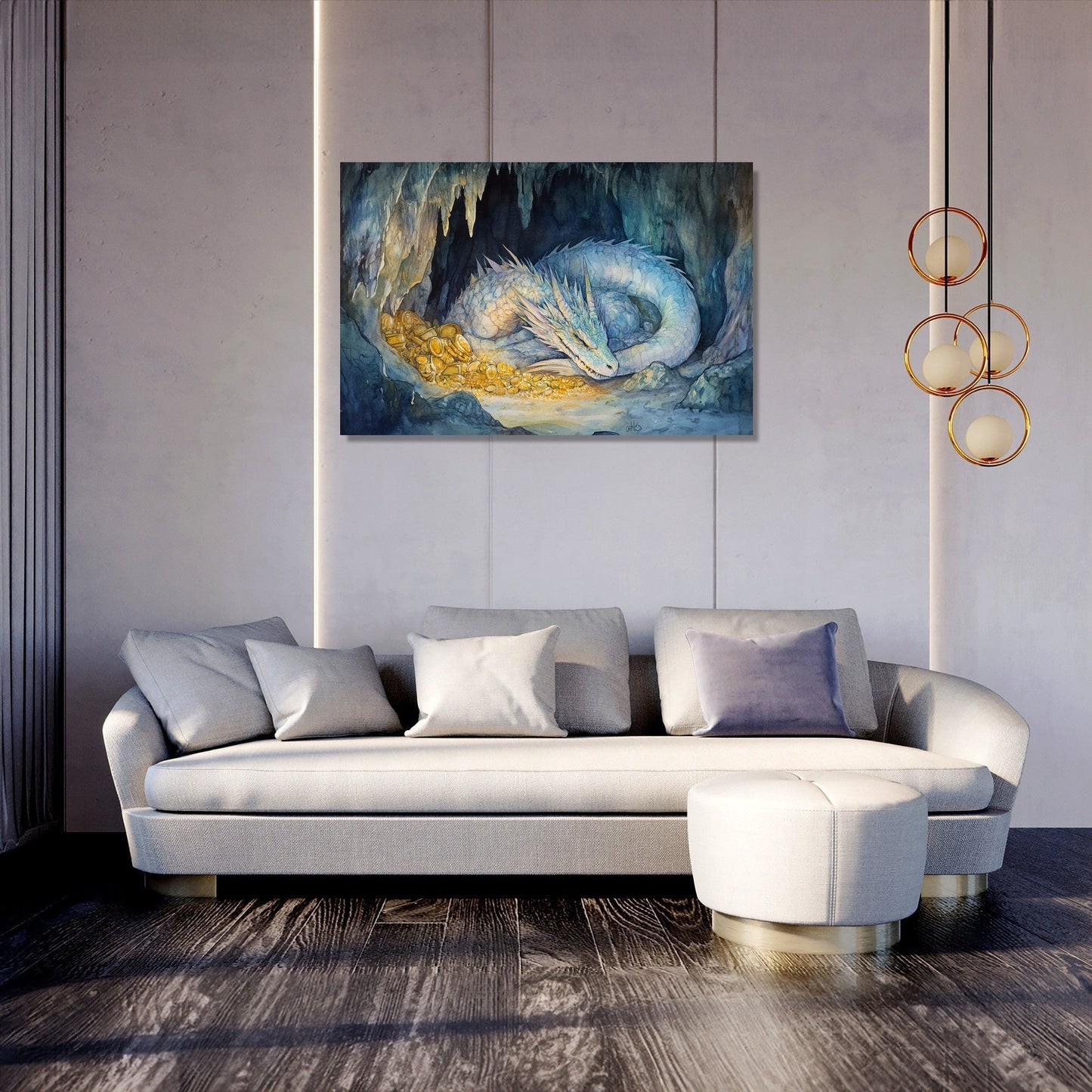 Draconic Reverie Chaos Canvas