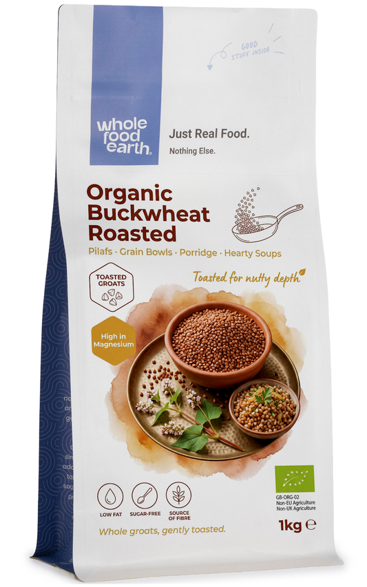 Organic Roasted Buckwheat
