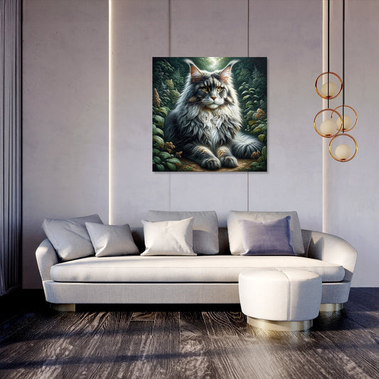 Majestic Maine Coon Canvas