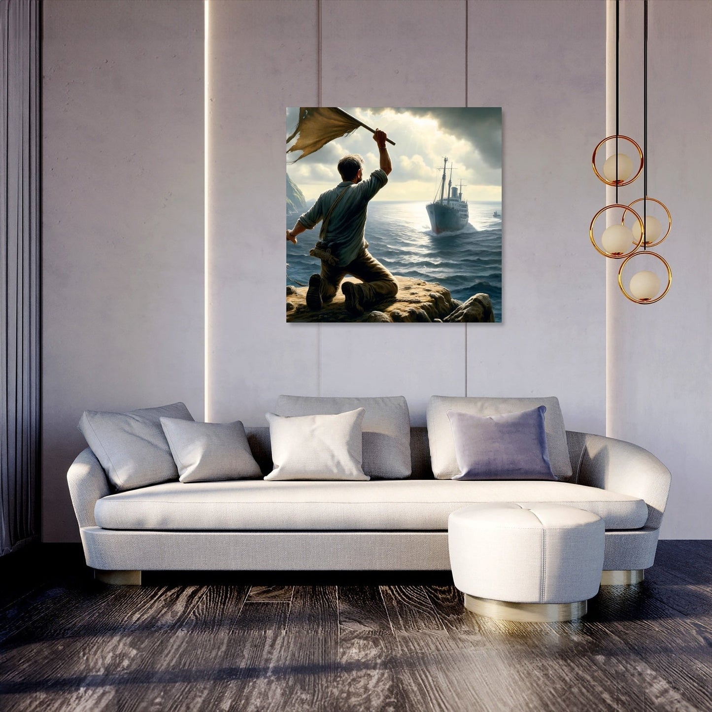 The Long-awaited Rescue Canvas