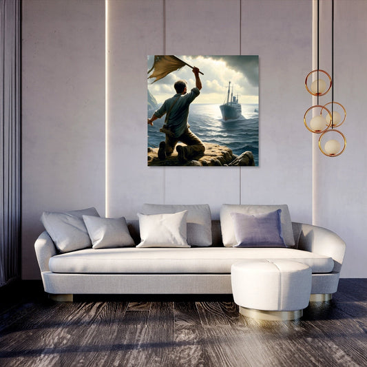 The Long-awaited Rescue Canvas