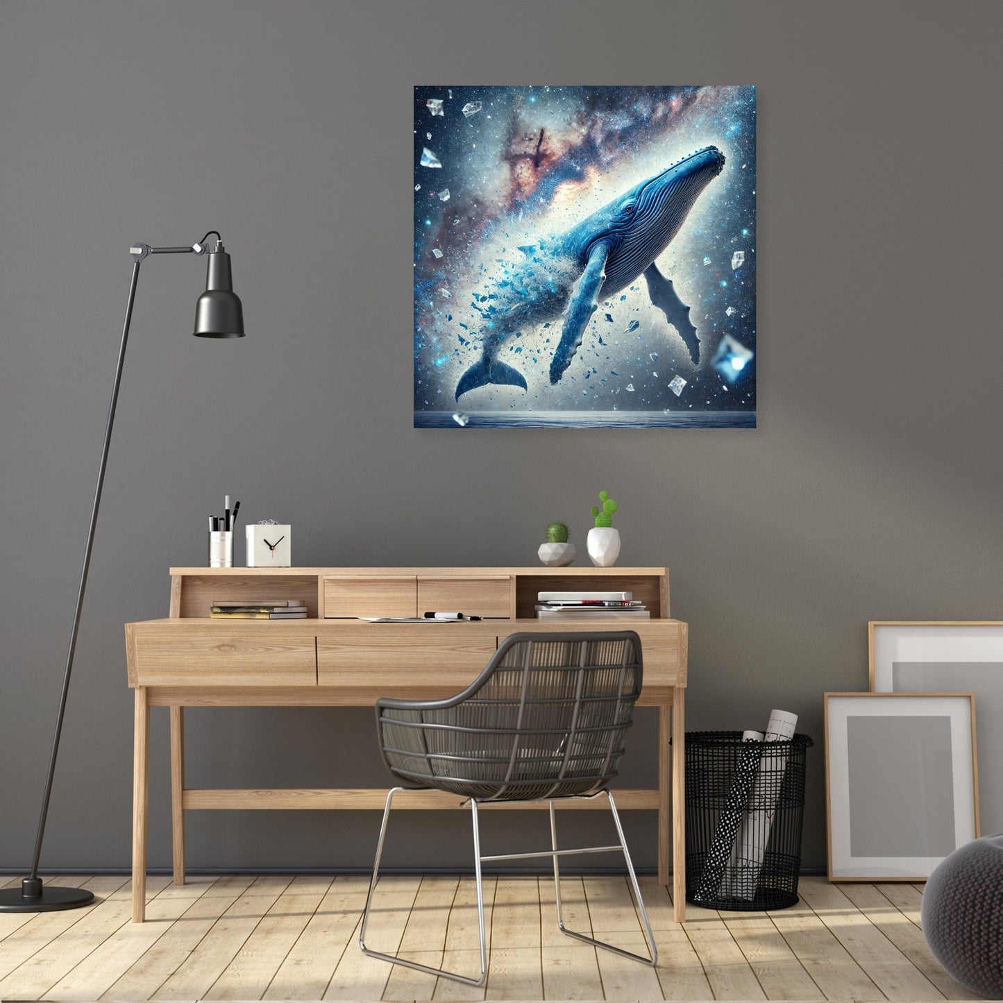 Galactic Leap Canvas