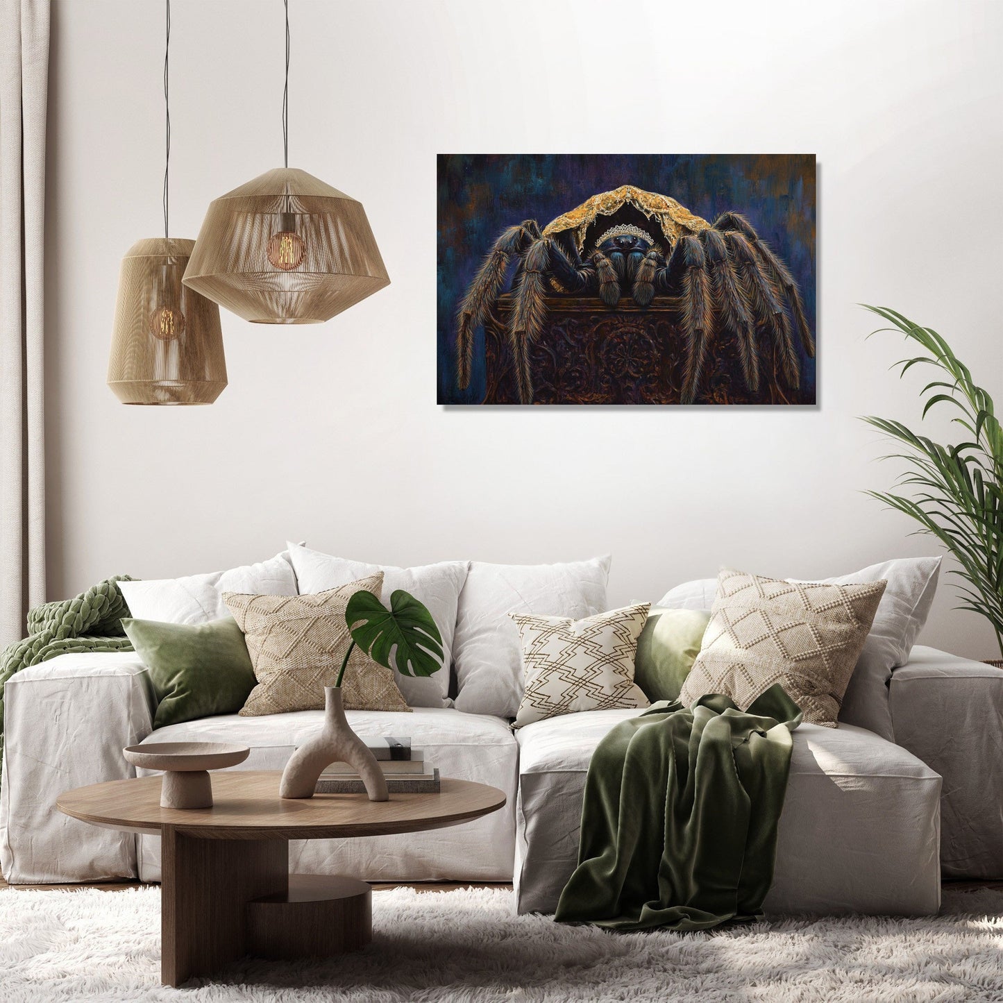 Regal Tarantula Canvas