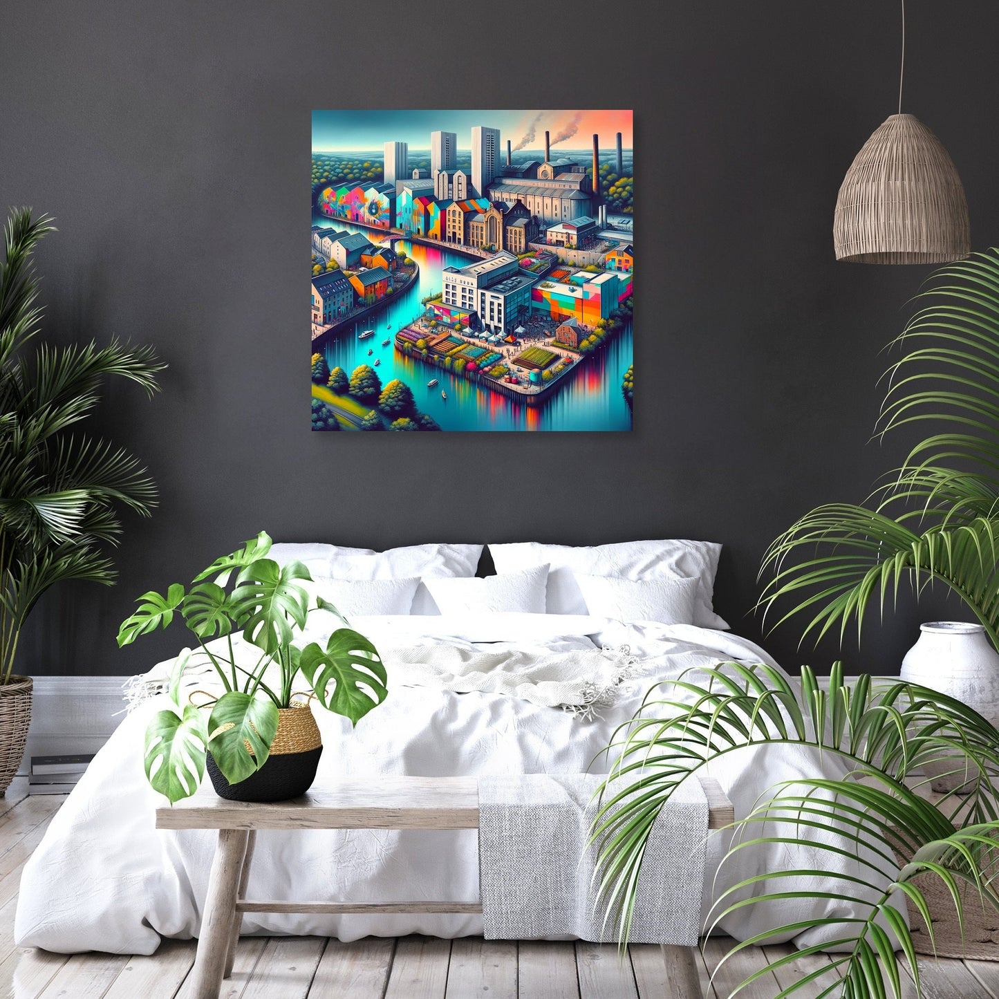 Newcastle Ouseburn Valley Creative Fusion Canvas