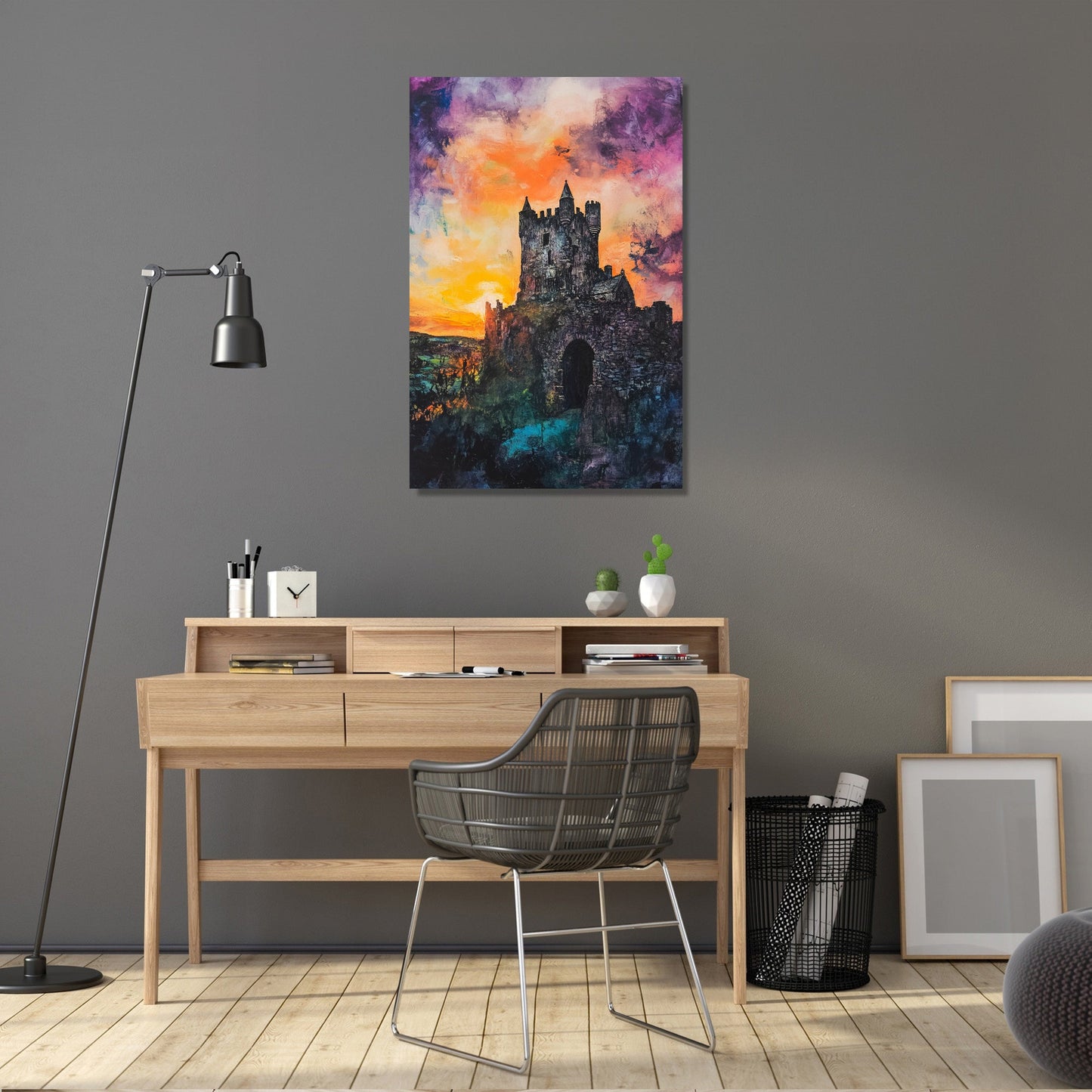 Blarney Castle Sunset Canvas