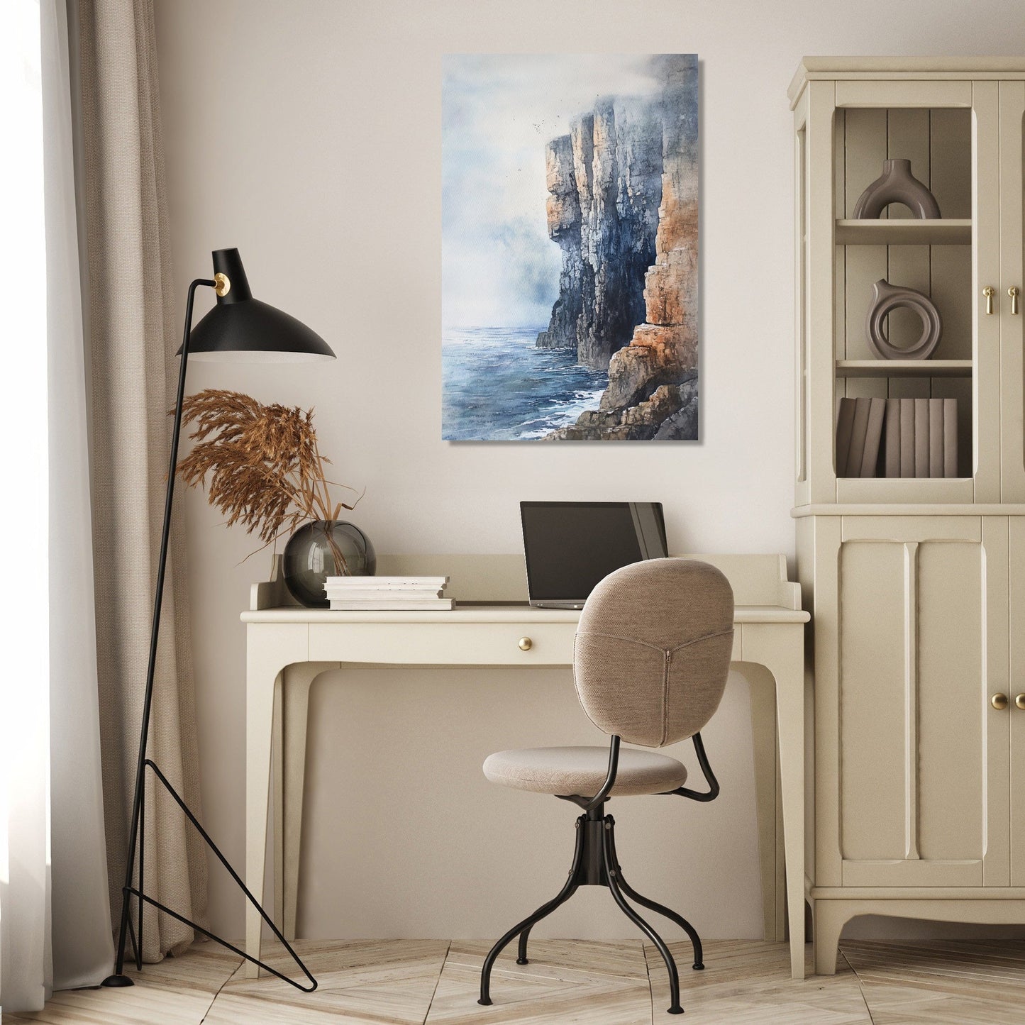 Cliffside Serenity Canvas