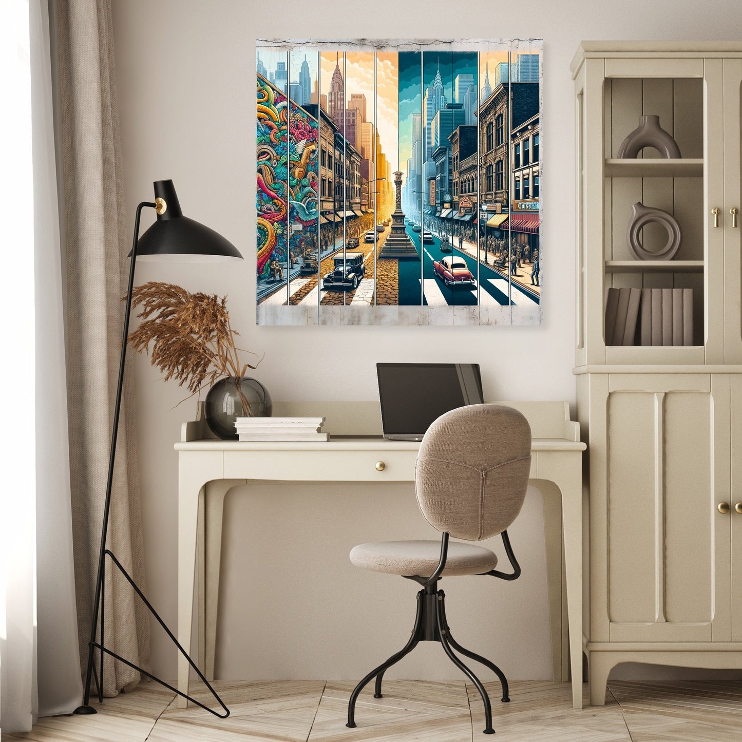 City Evolution Canvas