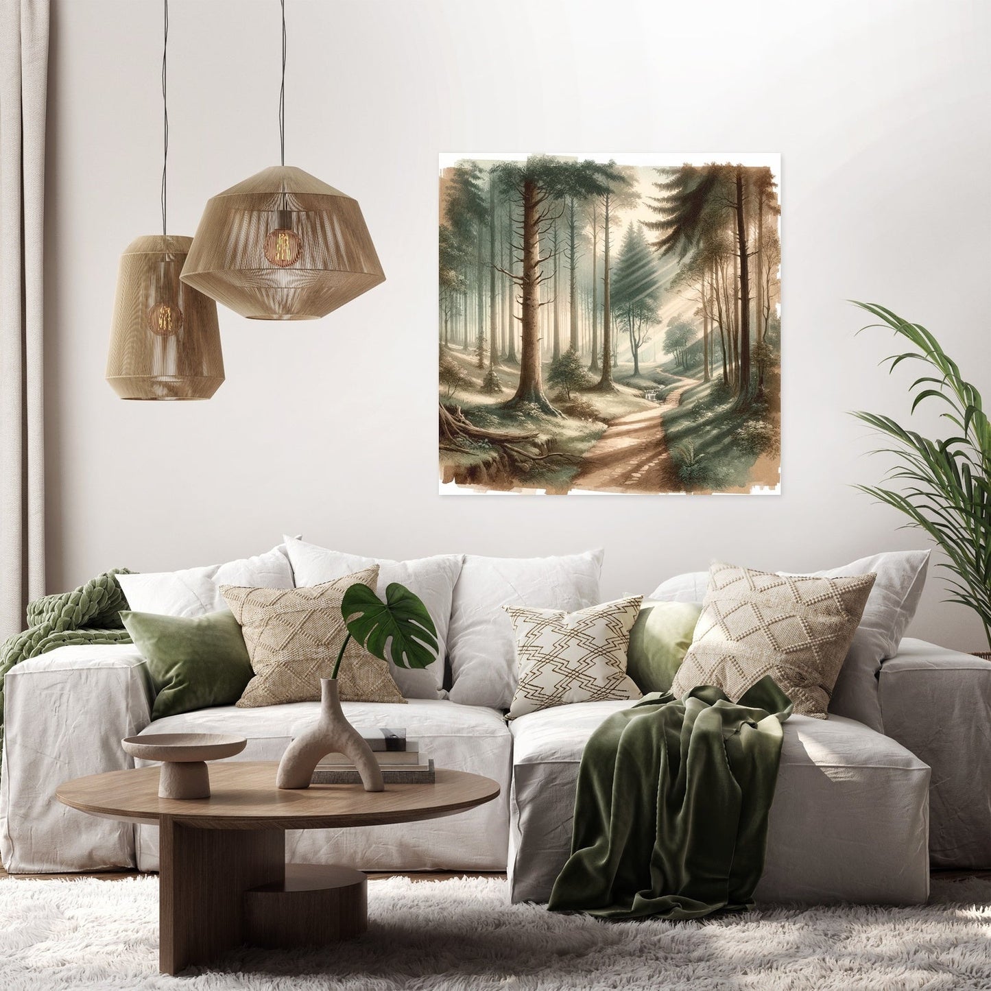 Woodland Tranquility Canvas