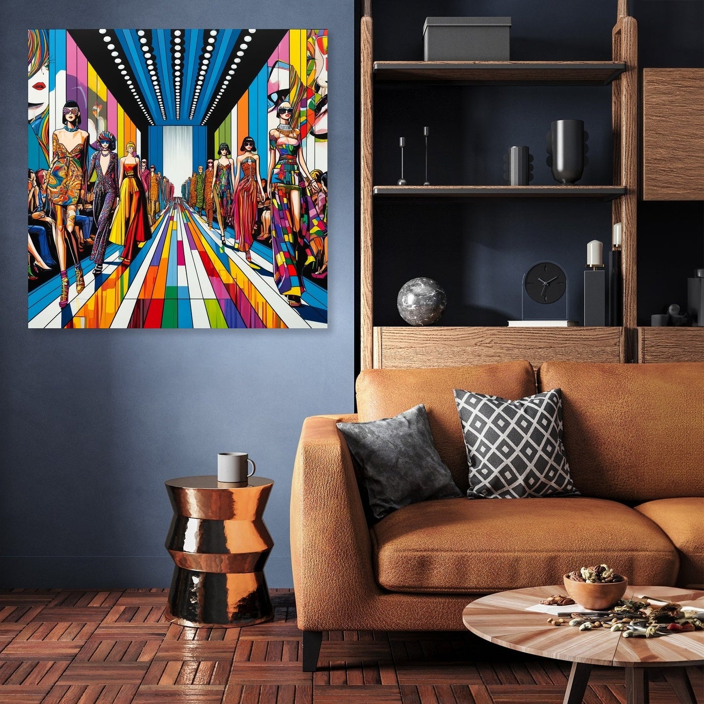 Pop Art Fashion Spectacle Canvas