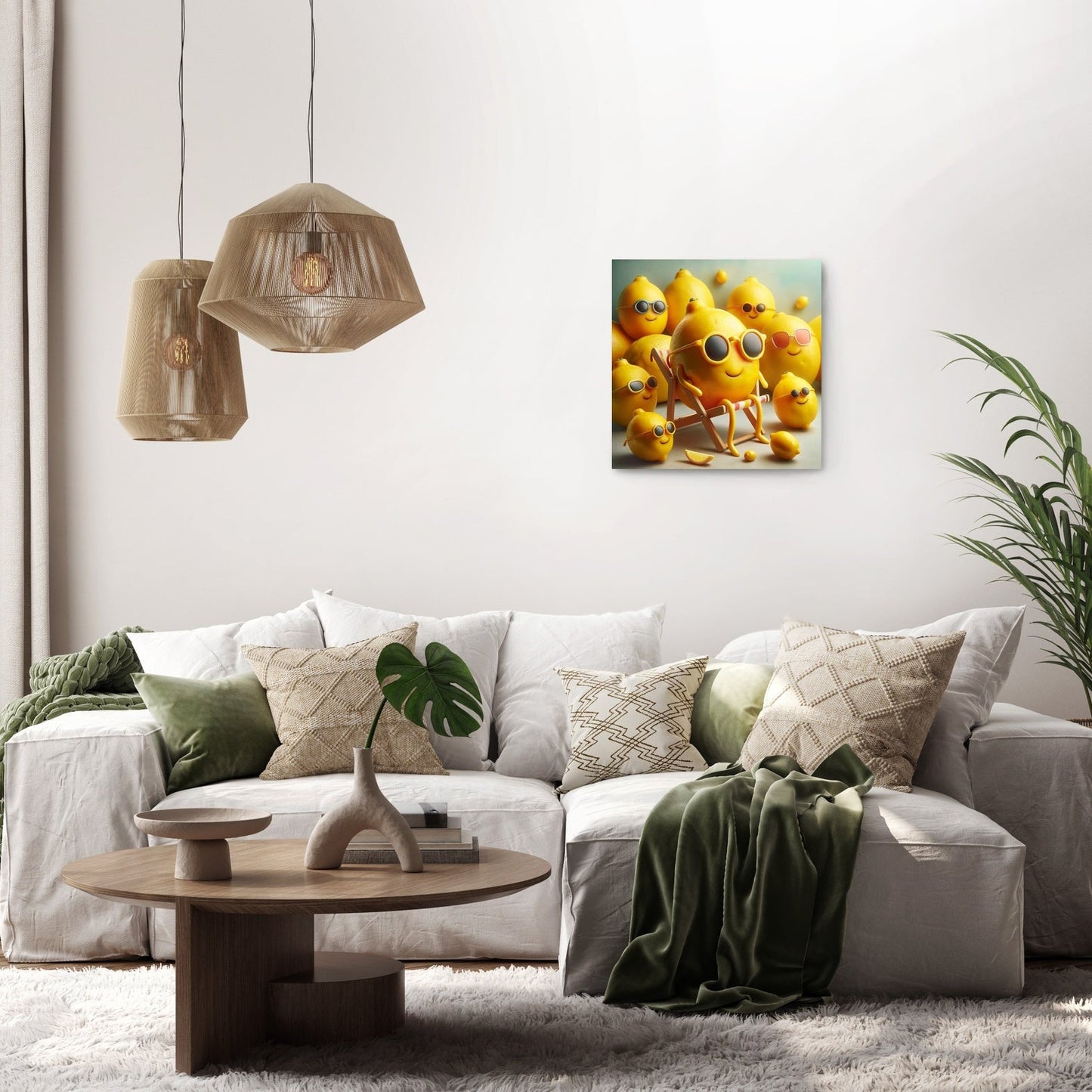 Lemonade Whimsy Canvas