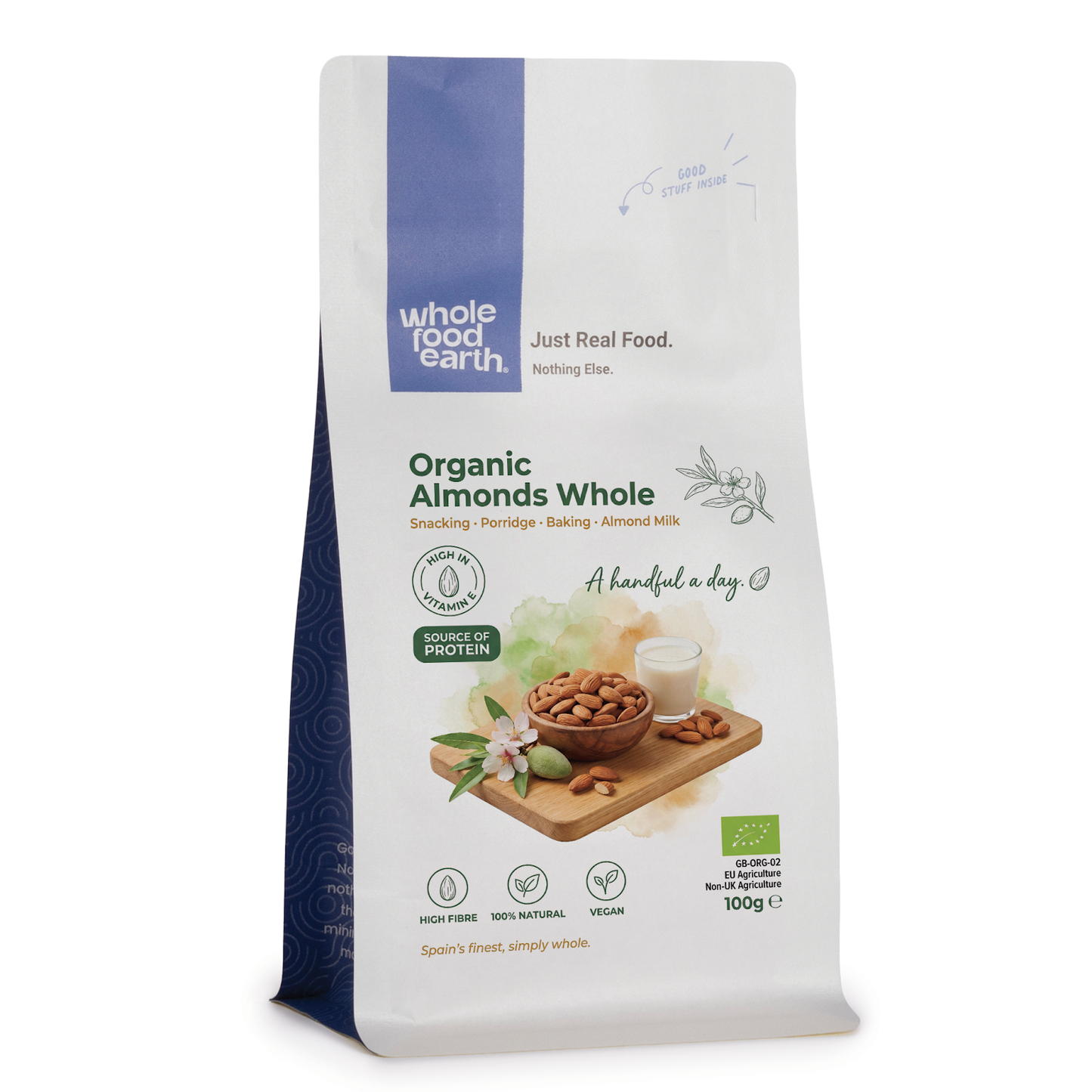 Organic Almonds Whole