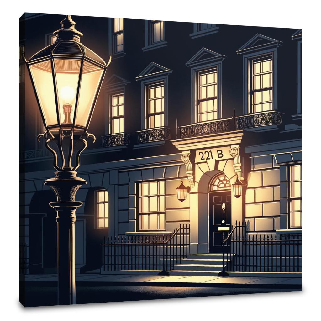 Baker Street Nocturne Canvas