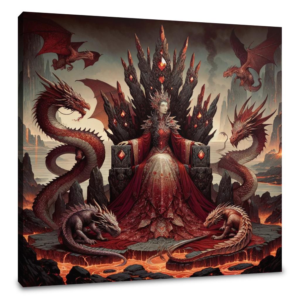 Dragon Queen Canvas