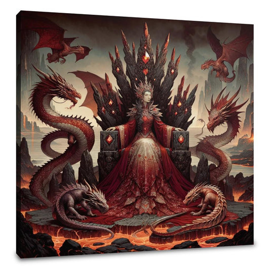 Dragon Queen Canvas