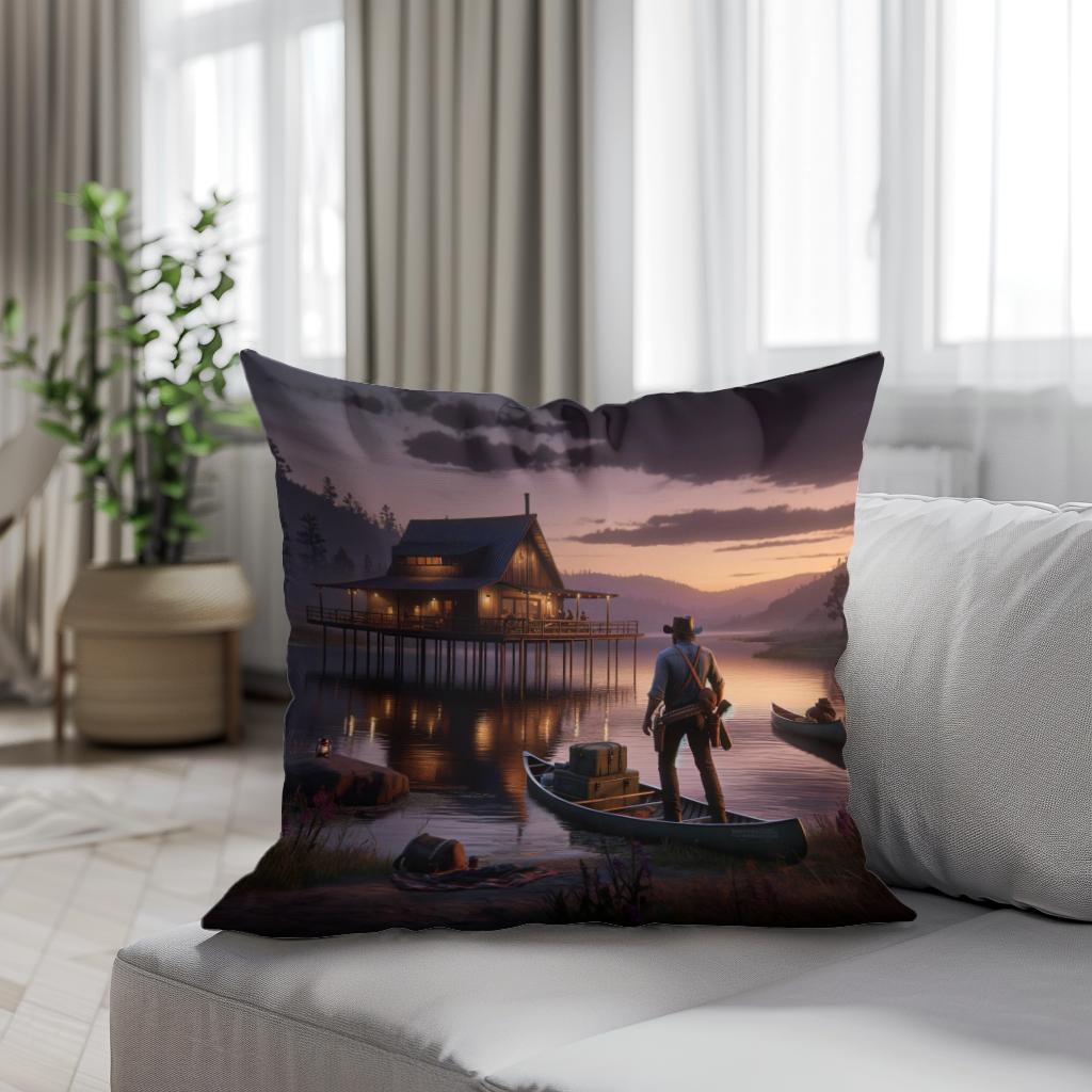 Hushed Wilderness Cotton Cushion
